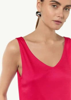 Jerseytop mit V-Ausschnitt-Comma Clearance