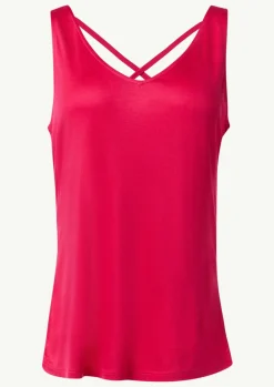 Jerseytop mit V-Ausschnitt-Comma Clearance