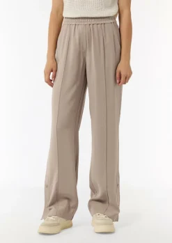 Jogpant mit geknöpftem Saum-Comma Fashion