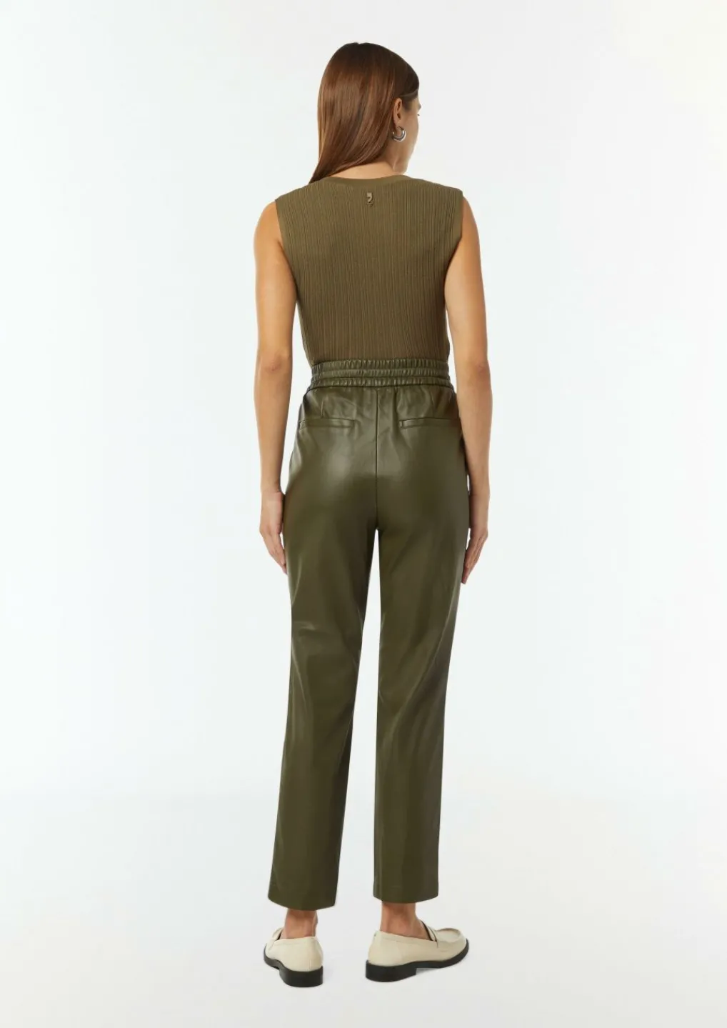 Jogpants aus Kunstleder-Comma Hot
