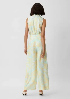 Jumpsuit mit Allover-Print-Comma Clearance