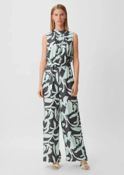 Jumpsuit mit Allover-Print-Comma Fashion