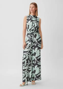 Jumpsuit mit Allover-Print-Comma Fashion