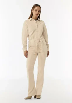 Jumpsuit mit Flared Leg aus Lyocellmix-Comma Sale