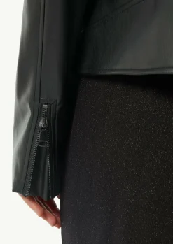 Klassische Bikerjacke aus Lederimitat-Comma Best