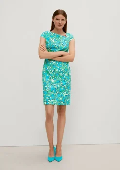 Kleid aus Baumwollsatin-Comma Clearance