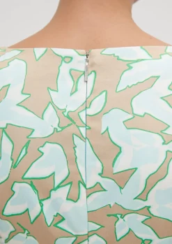 Kleid aus Baumwollsatin-Comma New