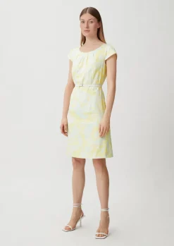 Kleid aus Baumwollstretch-Comma Sale