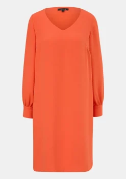 Kleid aus Crêpe-Comma Clearance