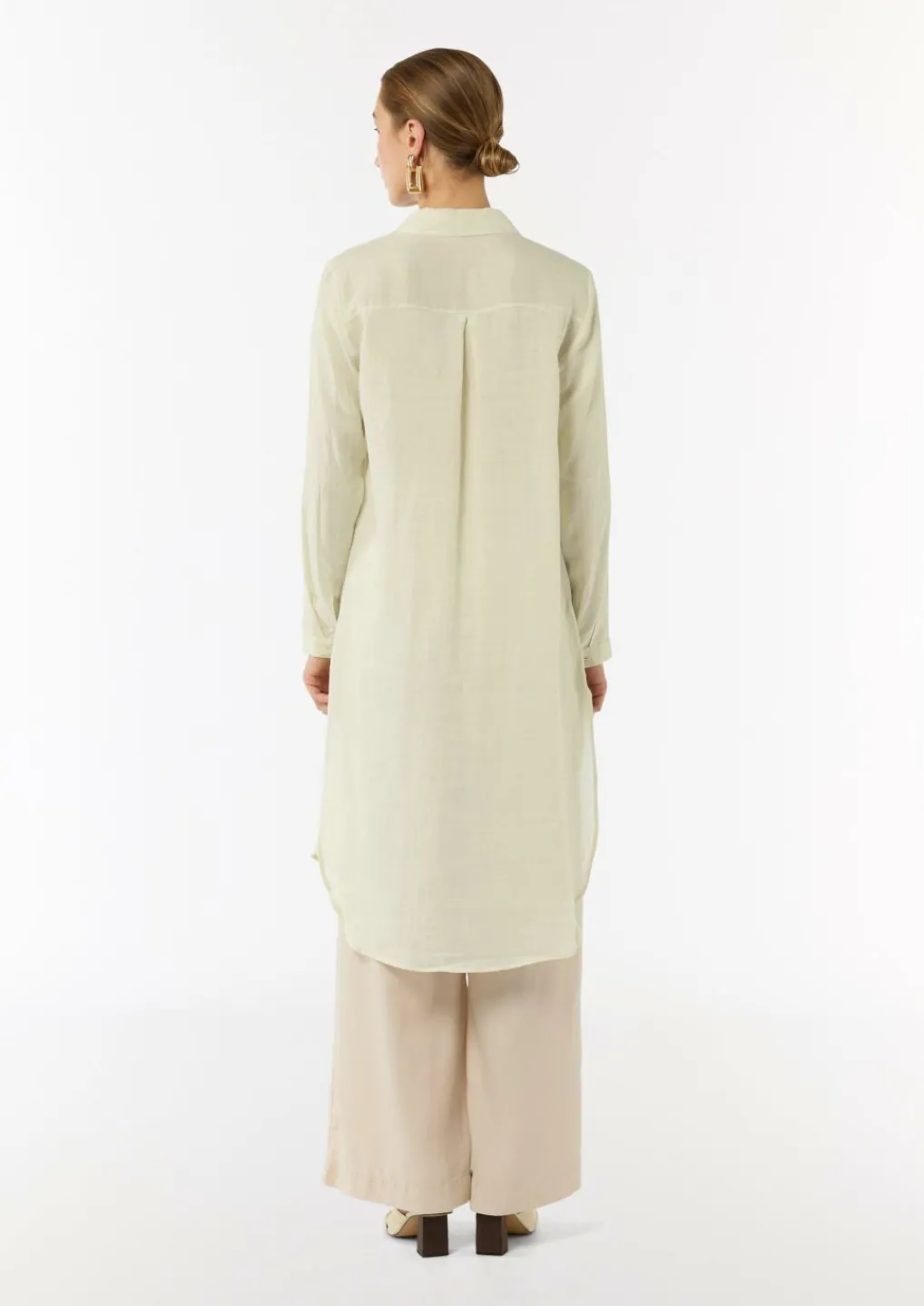 Kleid aus Ramie-Comma Online