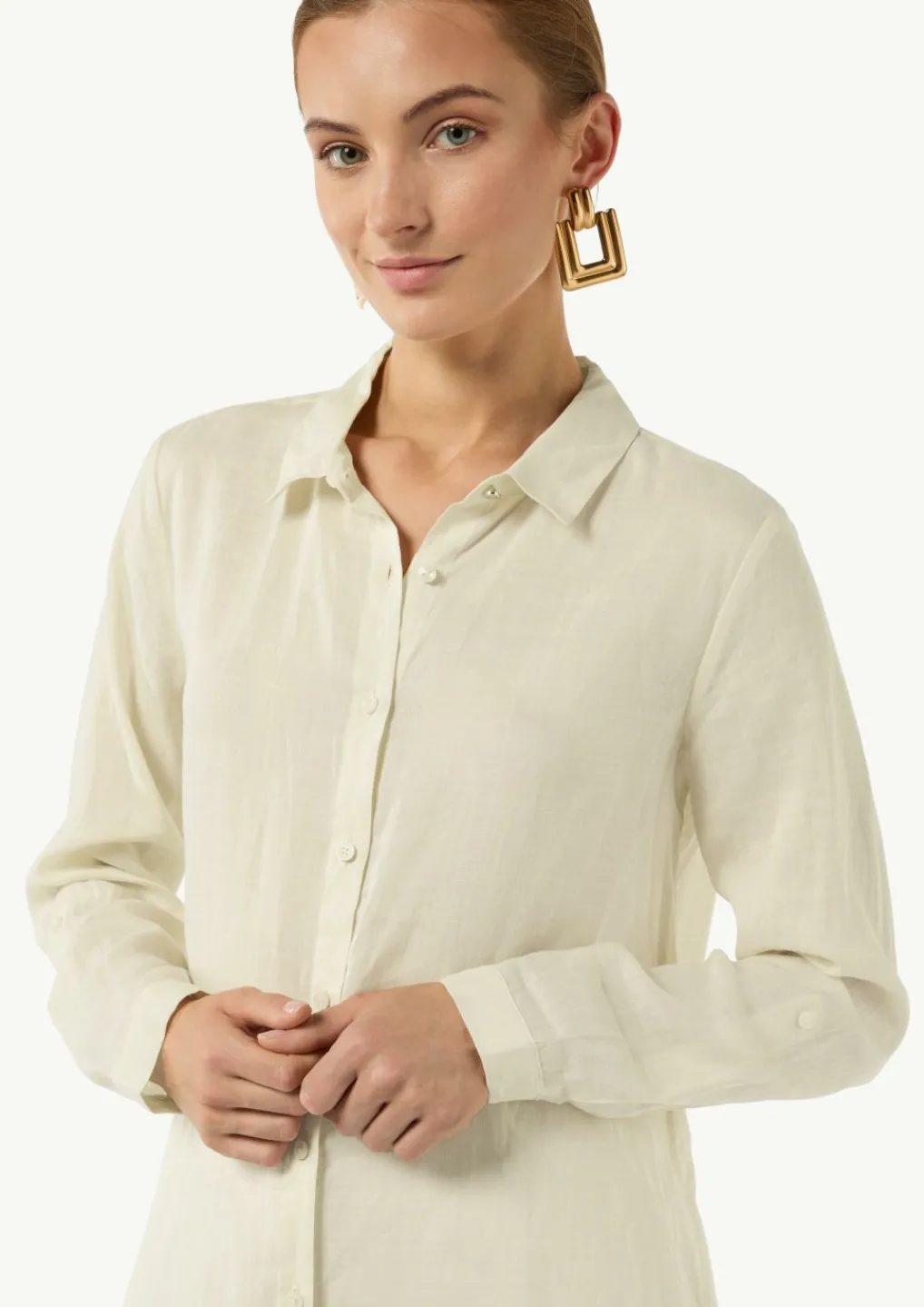 Kleid aus Ramie-Comma Online
