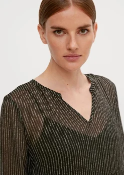 Kleid aus Viskosecrêpe-Comma Outlet