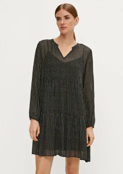 Kleid aus Viskosecrêpe-Comma Outlet