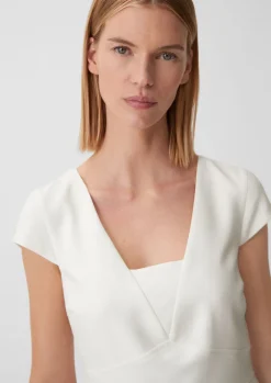 Kleid aus Viskosemix-Comma Discount