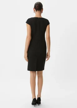 Kleid mit Kappärmeln-Comma Online