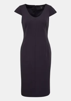 Kleid mit Kappärmeln-Comma Fashion