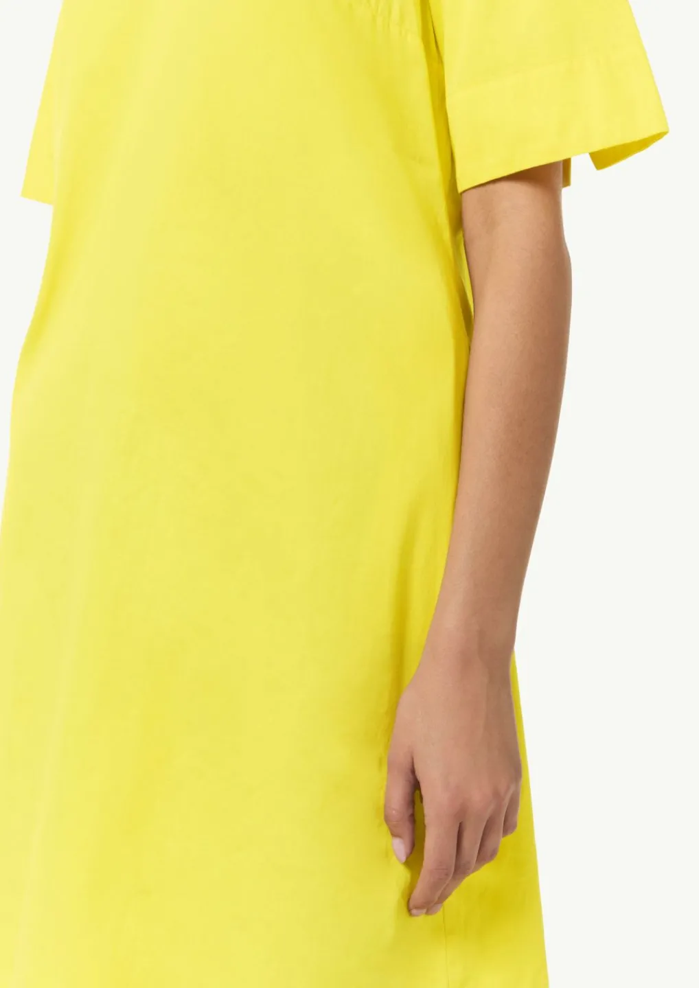 Kleid mit Tunika-Ausschnitt und Hemdkragen-Comma Outlet