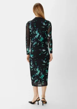 Kleid mit Viskosefutter-Comma Hot