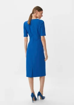 Kleid mit Volant-Detail-Comma Outlet