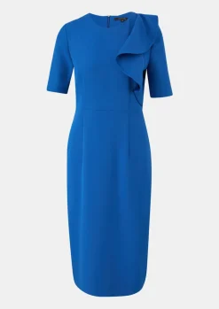 Kleid mit Volant-Detail-Comma Outlet