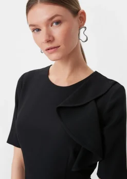 Kleid mit Volant-Detail-Comma Hot