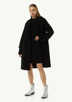 Kleid mit Zopfmuster-Detail-Comma Discount