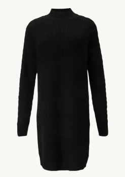 Kleid mit Zopfmuster-Detail-Comma Discount