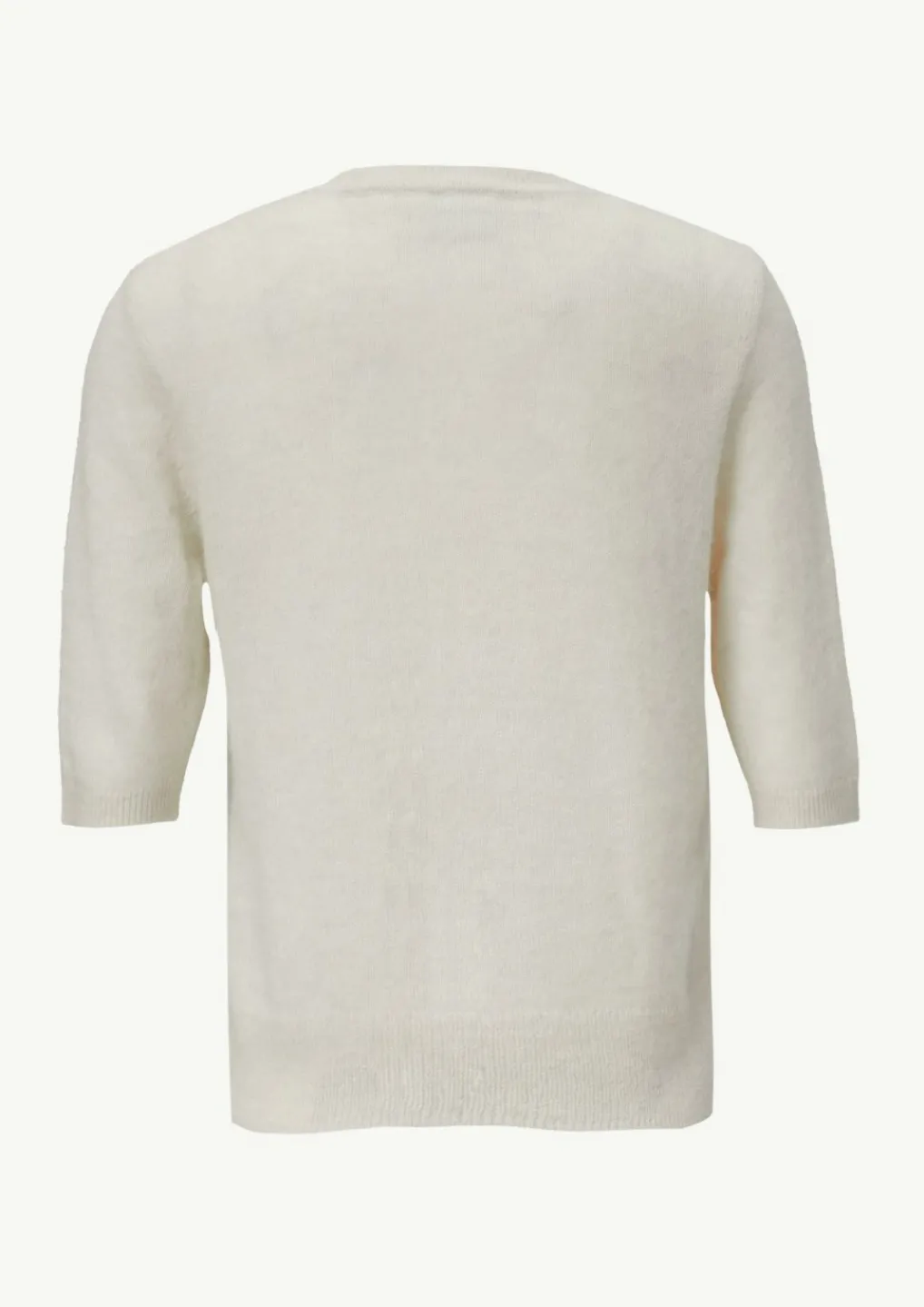 Kurzarmpullover aus Alpakamix-Comma Fashion
