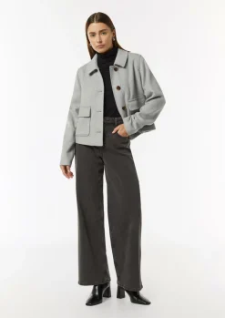 Kurze Jacke im Wollmix-Comma Best
