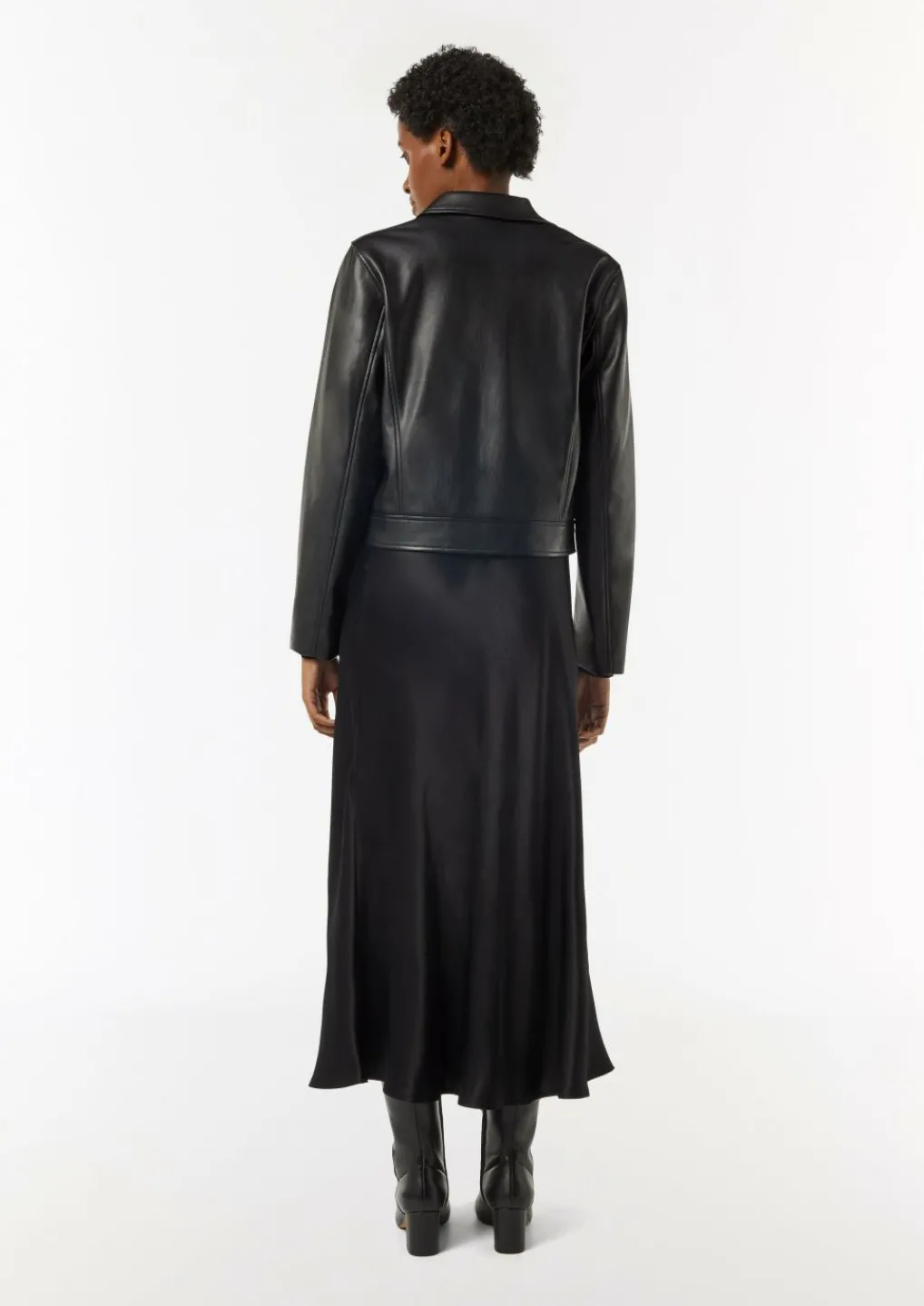 Kurze Jacke in Lederoptik-Comma Sale