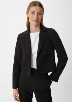 Kurzer Blazer aus Viskosemix-Comma Online