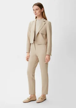 Kurzer Blazer aus Viskosemix-Comma New