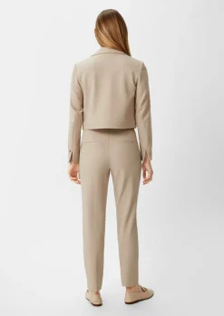 Kurzer Blazer aus Viskosemix-Comma New