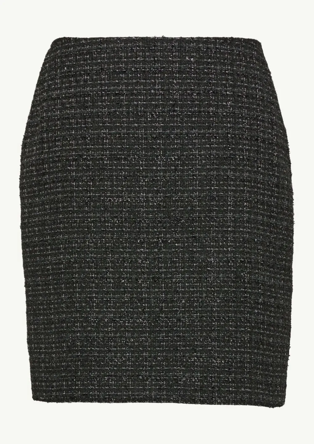 Kurzer Bouclé-Rock mit Glitzergarn-Comma Sale