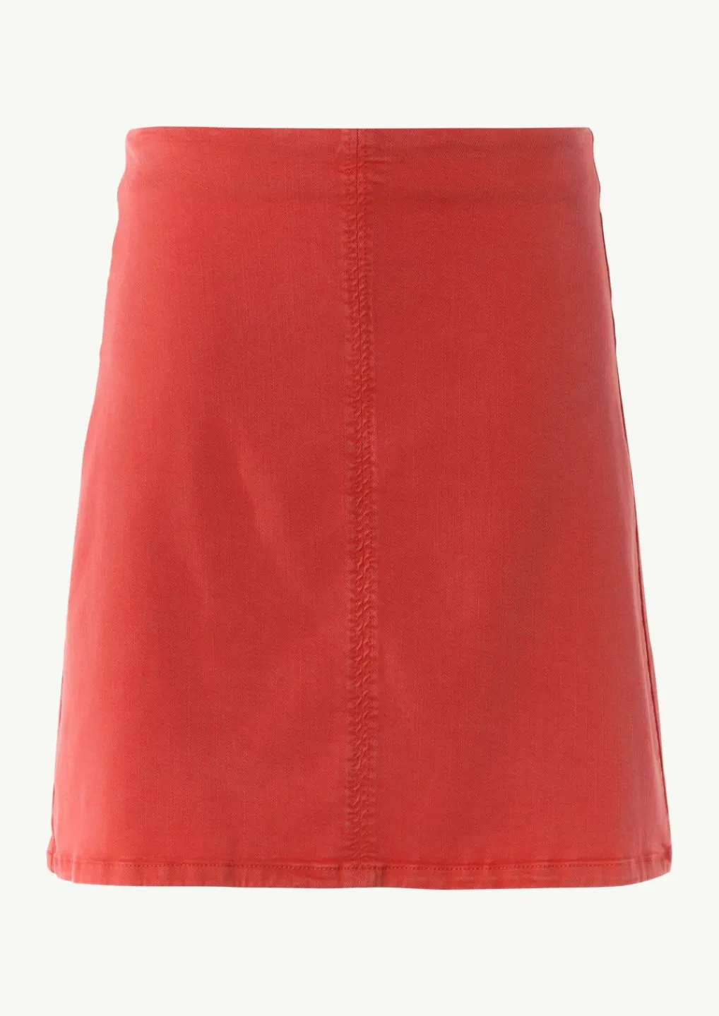 Kurzer Rock mit Garment Dye-Comma Sale