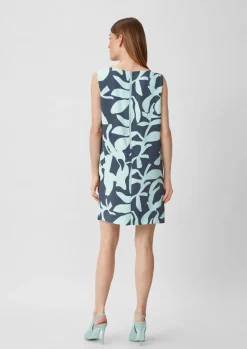 Kurzes Kleid aus Crêpe-Comma Hot