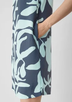 Kurzes Kleid aus Crêpe-Comma Hot