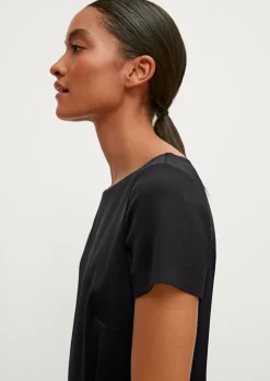 Kurzes Kleid mit U-Boot-Ausschnitt-Comma Hot