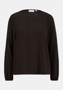 Langarmbluse aus Viskose-Comma Fashion