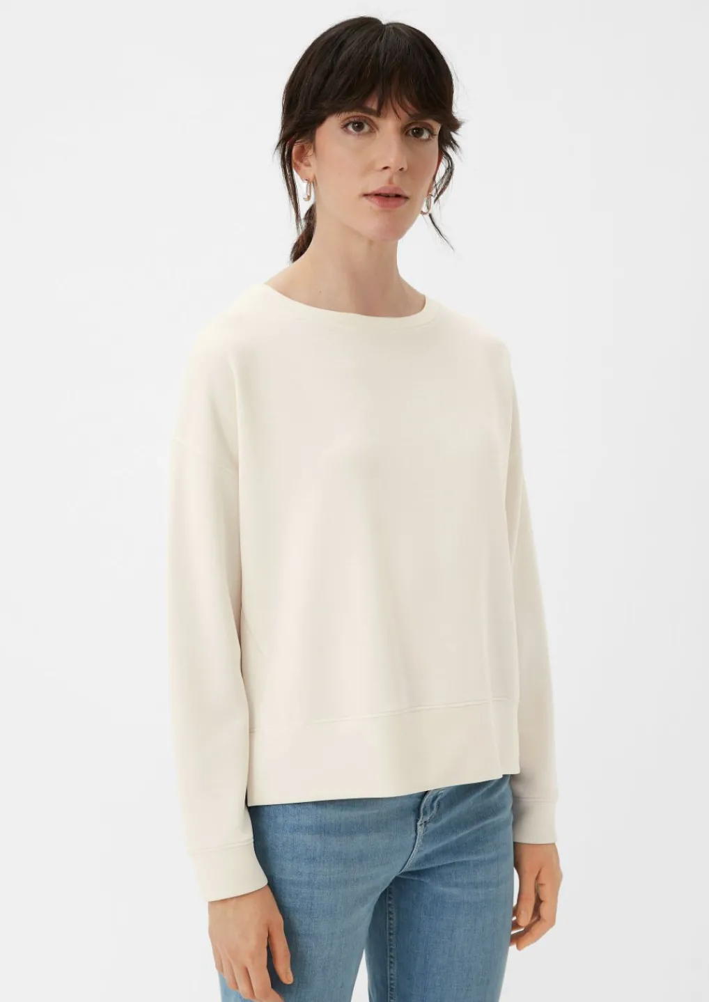 Langarmshirt aus Modalmix-Comma Fashion