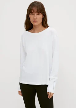 Langarmshirt aus Modalmix-Comma Clearance