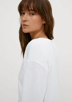 Langarmshirt aus Modalmix-Comma Clearance