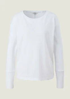 Langarmshirt aus Modalmix-Comma Clearance