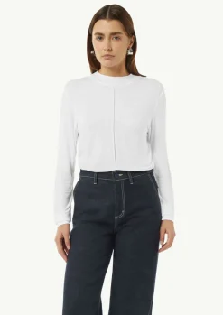 Langarmshirt mit Glitzerdetail-Comma Discount
