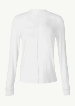 Langarmshirt mit Glitzerdetail-Comma Discount