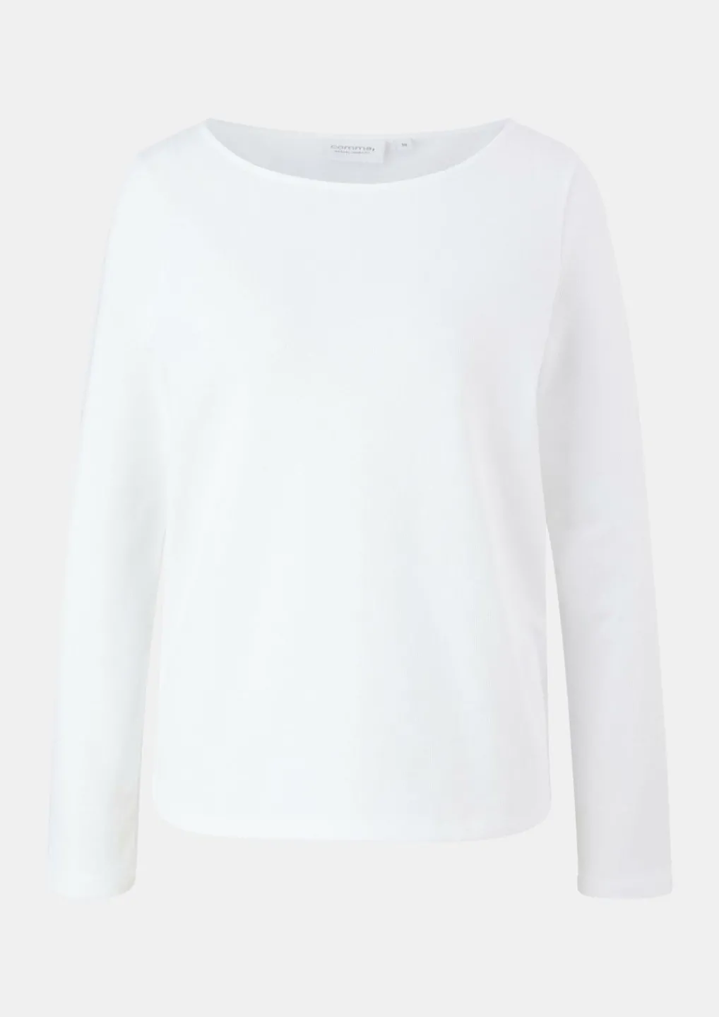 Langarmshirt mit Ringelmuster-Comma Fashion
