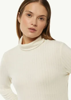 Langarm-Shirt mit Rollkragen-Comma Hot