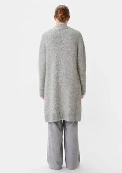 Langer Cardigan aus Alpakamix-Comma Online