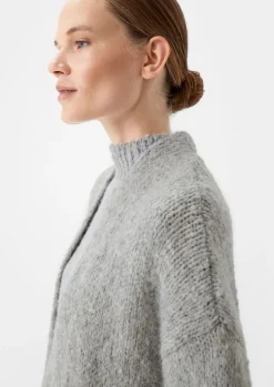 Langer Cardigan aus Alpakamix-Comma Online