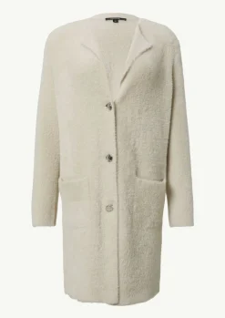 Langer Cardigan in Kunstfell-Optik-Comma Clearance